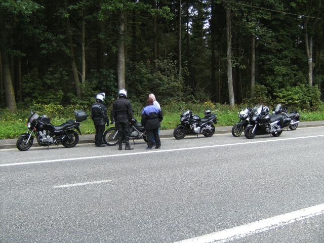 Halt am Losheimer Graben, von Belgien her kommend