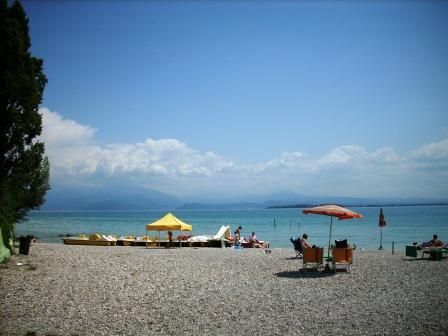 rund um den See, Strand im Süden