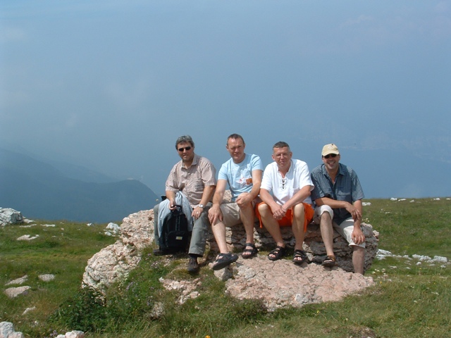 Der Monte Baldo ist erstiegen