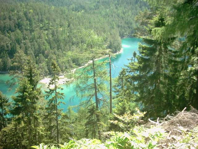 Zugspitzausblick ins Tal