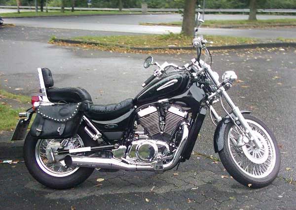 Der erste Chopper der bei den Erftbikern eine Tour mitgemacht hat